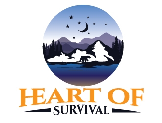 Heart of Survival logo design by Upoops
