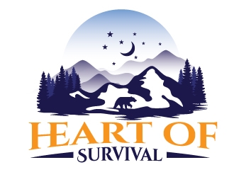 Heart of Survival logo design by Upoops