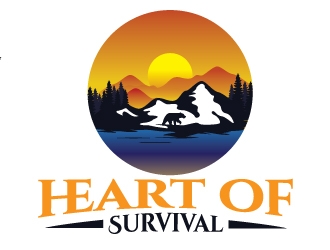 Heart of Survival logo design by Upoops
