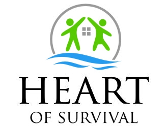 Heart of Survival logo design by jetzu