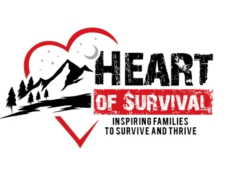 Heart of Survival logo design by REDCROW