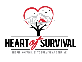 Heart of Survival logo design by REDCROW