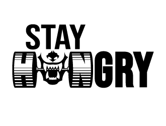 STAY HUNGRY logo design by justin_ezra