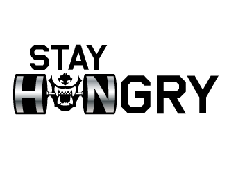 STAY HUNGRY logo design by justin_ezra