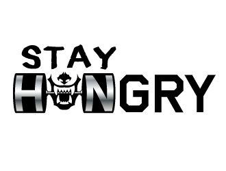STAY HUNGRY logo design by justin_ezra