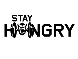 STAY HUNGRY logo design by justin_ezra