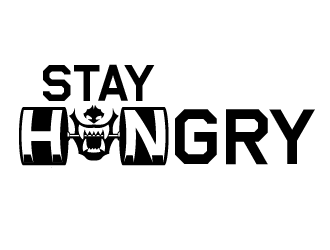 STAY HUNGRY logo design by justin_ezra