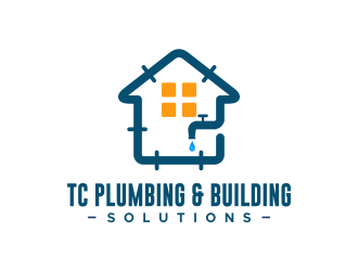 TC Plumbing & Building Solutions logo design by nandoxraf