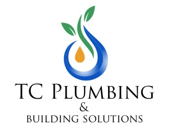 TC Plumbing & Building Solutions logo design by jetzu