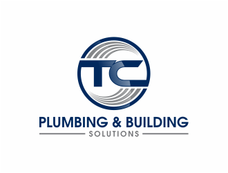 TC Plumbing & Building Solutions logo design by mutafailan