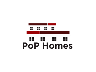 PoP Homes logo design by Greenlight