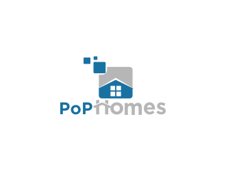 PoP Homes logo design by Greenlight