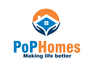 PoP Homes logo design by cgage20