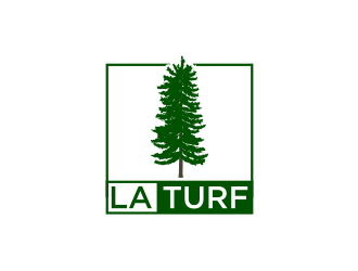 L A Turf logo design by Zeratu