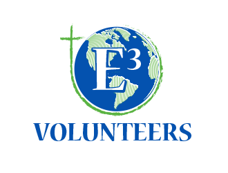 E3 Volunteers logo design by BeDesign