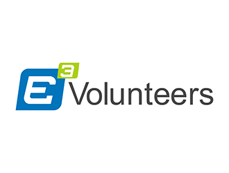 E3 Volunteers logo design by enzidesign