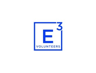 E3 Volunteers logo design by sabyan