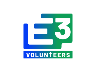 E3 Volunteers logo design by graphicstar
