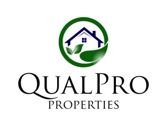 QualPro Properties logo design by jetzu