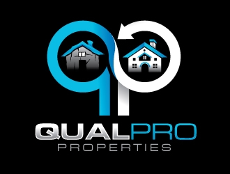QualPro Properties logo design by REDCROW