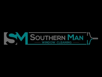 Southern Man Window Cleaning logo design by dshineart