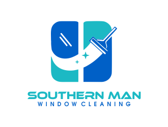 Southern Man Window Cleaning logo design by JessicaLopes