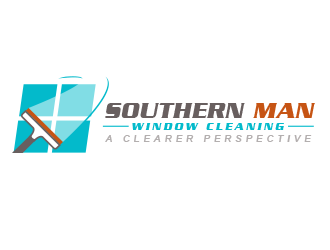 Southern Man Window Cleaning logo design by BeDesign
