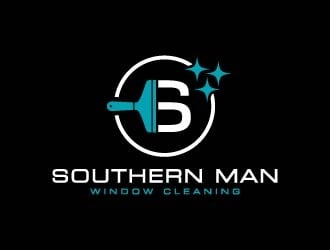 Southern Man Window Cleaning logo design by maserik