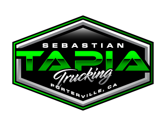Sebastian Tapia Trucking logo design by PRN123