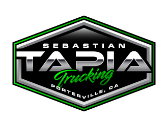 Sebastian Tapia Trucking logo design by PRN123