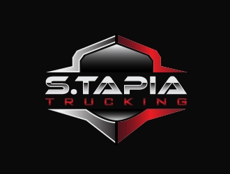 Sebastian Tapia Trucking logo design by Marianne