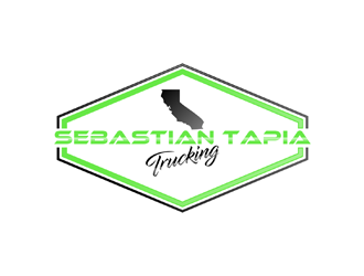 Sebastian Tapia Trucking logo design by johana