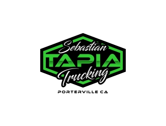 Sebastian Tapia Trucking logo design by CreativeKiller