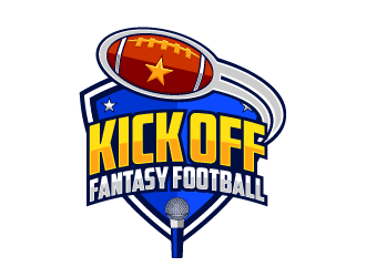 Kick Off Fantasy Football logo design by Ultimatum