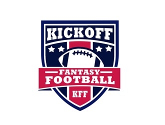 Kick Off Fantasy Football logo design by bougalla005