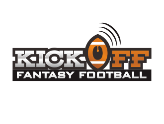 Kick Off Fantasy Football logo design by YONK