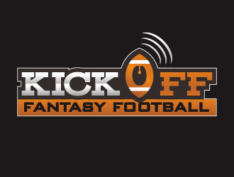 Kick Off Fantasy Football logo design by YONK
