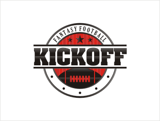Kick Off Fantasy Football logo design by bunda_shaquilla