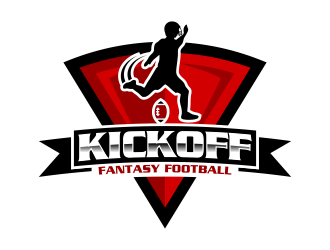 Kick Off Fantasy Football logo design by done