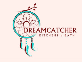 Dreamcatcher Kitchens & Bath logo design by logoguy