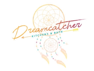 Dreamcatcher Kitchens & Bath logo design by LogoInvent