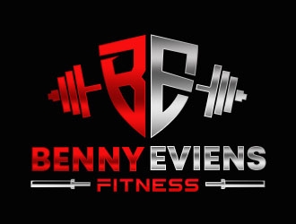Benny Eviens Fitness  logo design by Benok