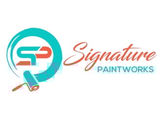 Signature Paintworks  logo design by Upoops