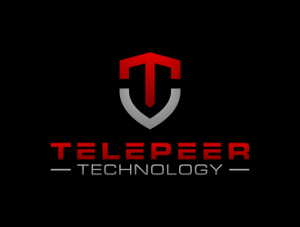 Telepeer logo design by BlessedArt