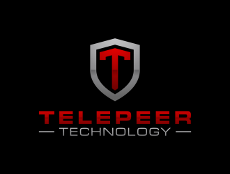 Telepeer logo design by BlessedArt