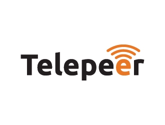 Telepeer logo design by Fear