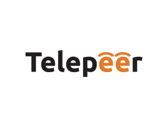 Telepeer logo design by Fear