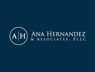 Ana Hernandez & Associates, PLLC logo design by labo