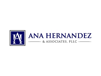 Ana Hernandez & Associates, PLLC logo design by BrainStorming