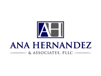 Ana Hernandez & Associates, PLLC logo design by BrainStorming